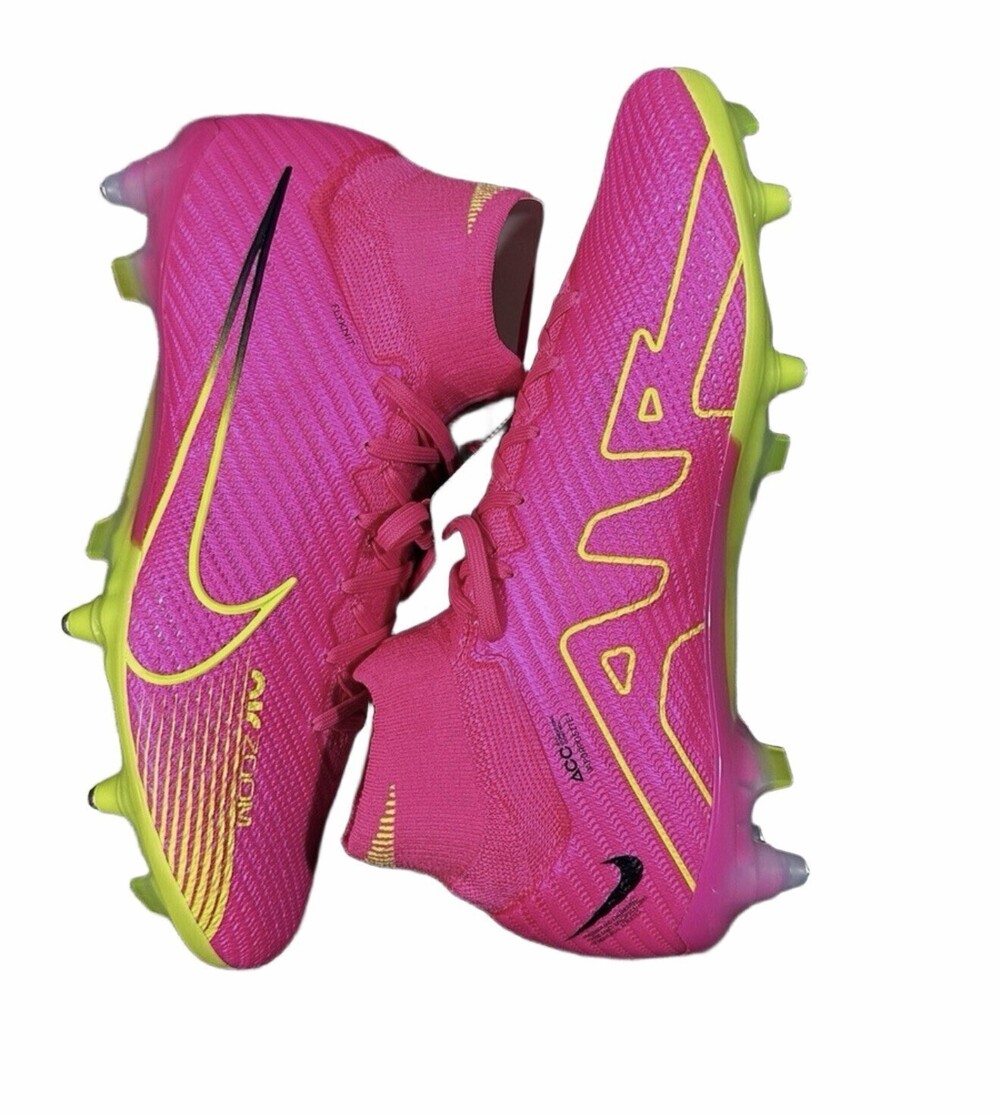 Size 9 Nike Zoom Mercurial Superfly 9 Elite SG-Pro AC Luminous FD0246-605 Men's